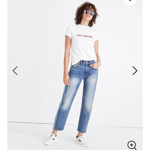 Madewell Cruiser Straight Crop Jeans Pieced Ed. - Picture 3 of 10